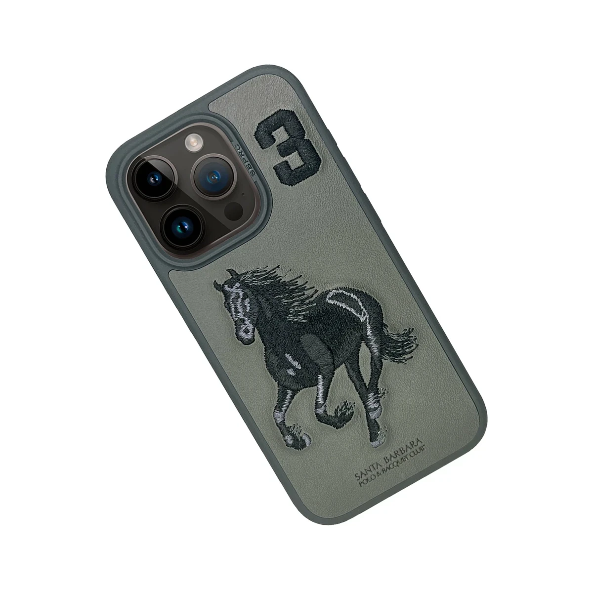 Santa Barbara Polo Racquet Club Apple iPhone 15 Pro Boris Kapak - Gri