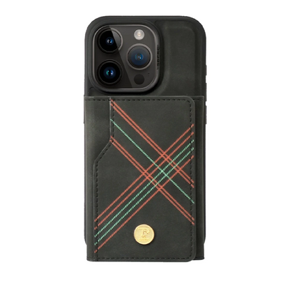 Santa Barbara Polo Racquet Club Apple iPhone 15 Pro Burke Manyetik Cüzdanlı Kapak - Siyah