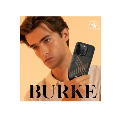 Santa Barbara Polo Racquet Club Apple iPhone 15 Pro Burke Manyetik Cüzdanlı Kapak