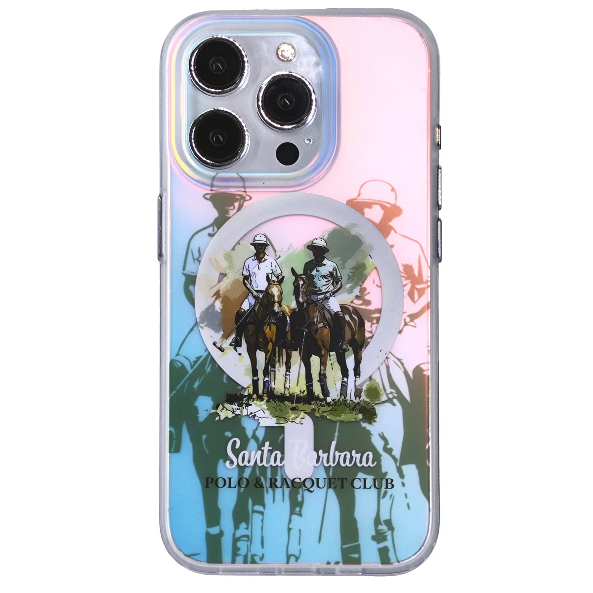 Santa Barbara Polo Racquet Club Apple iPhone 15 Pro Carter Magsafe Kapak - Spectator