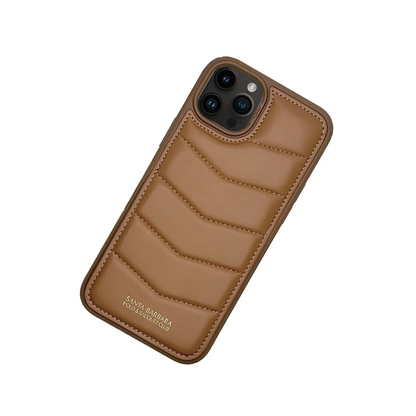 Santa Barbara Polo Racquet Club Apple iPhone 15 Pro Clyde Stand Kapak - Kahverengi