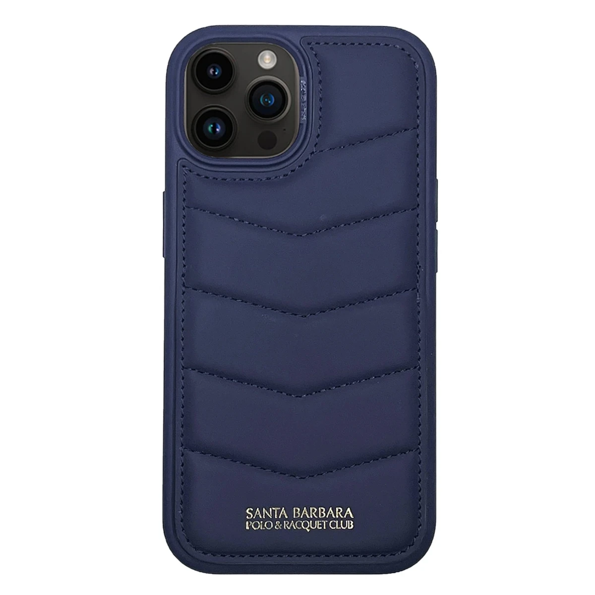 Santa Barbara Polo Racquet Club Apple iPhone 15 Pro Clyde Stand Kapak - Lacivert