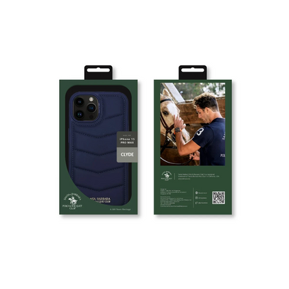 Santa Barbara Polo Racquet Club Apple iPhone 15 Pro Clyde Stand Kapak - Lacivert