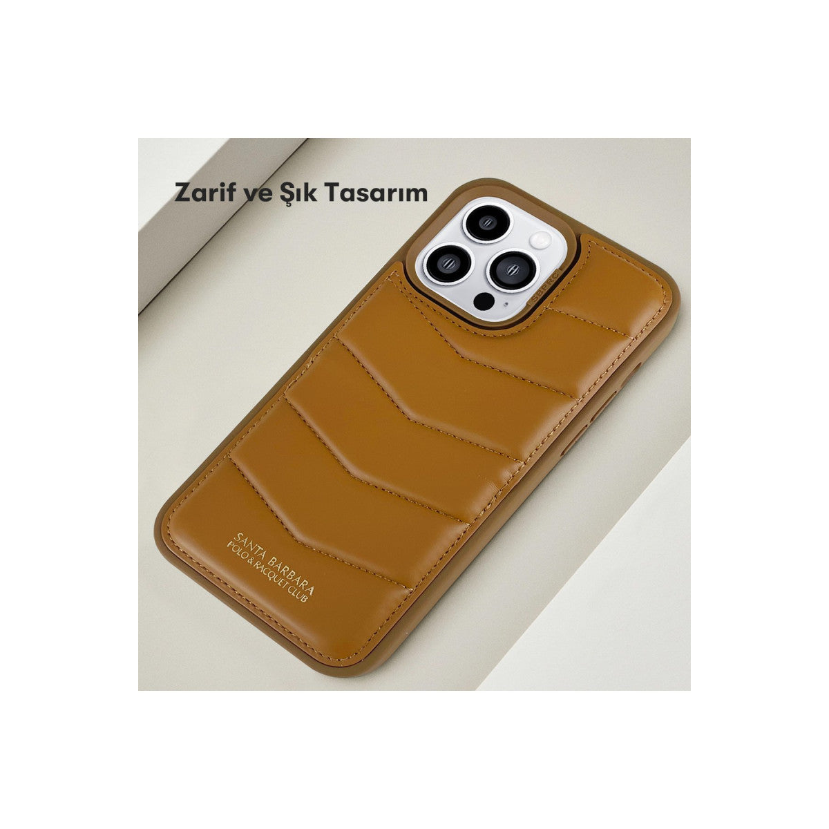 Santa Barbara Polo Racquet Club Apple iPhone 15 Pro Clyde Stand Kapak