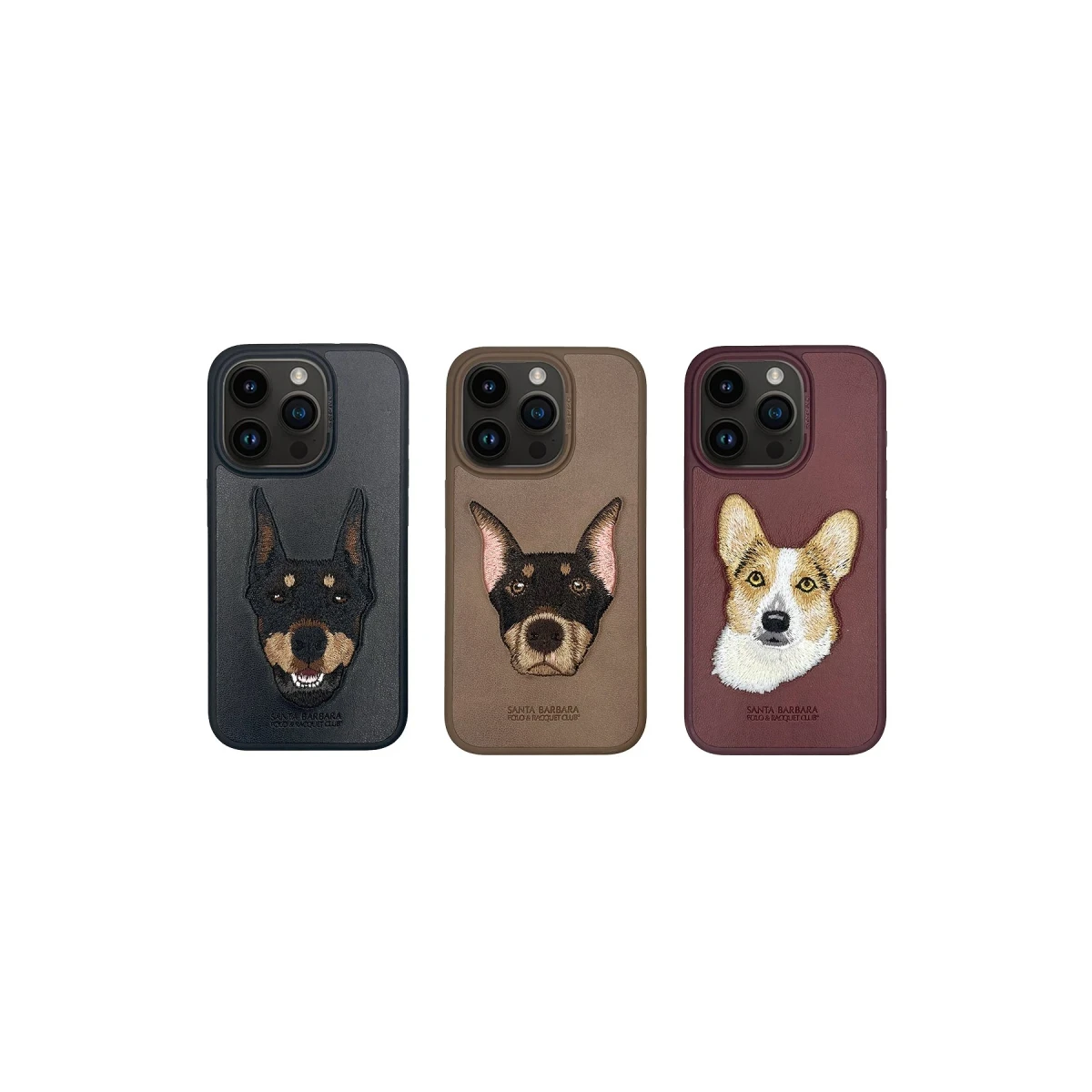 Santa Barbara Polo Racquet Club Apple iPhone 15 Pro Curtis Kapak - Kırmızı
