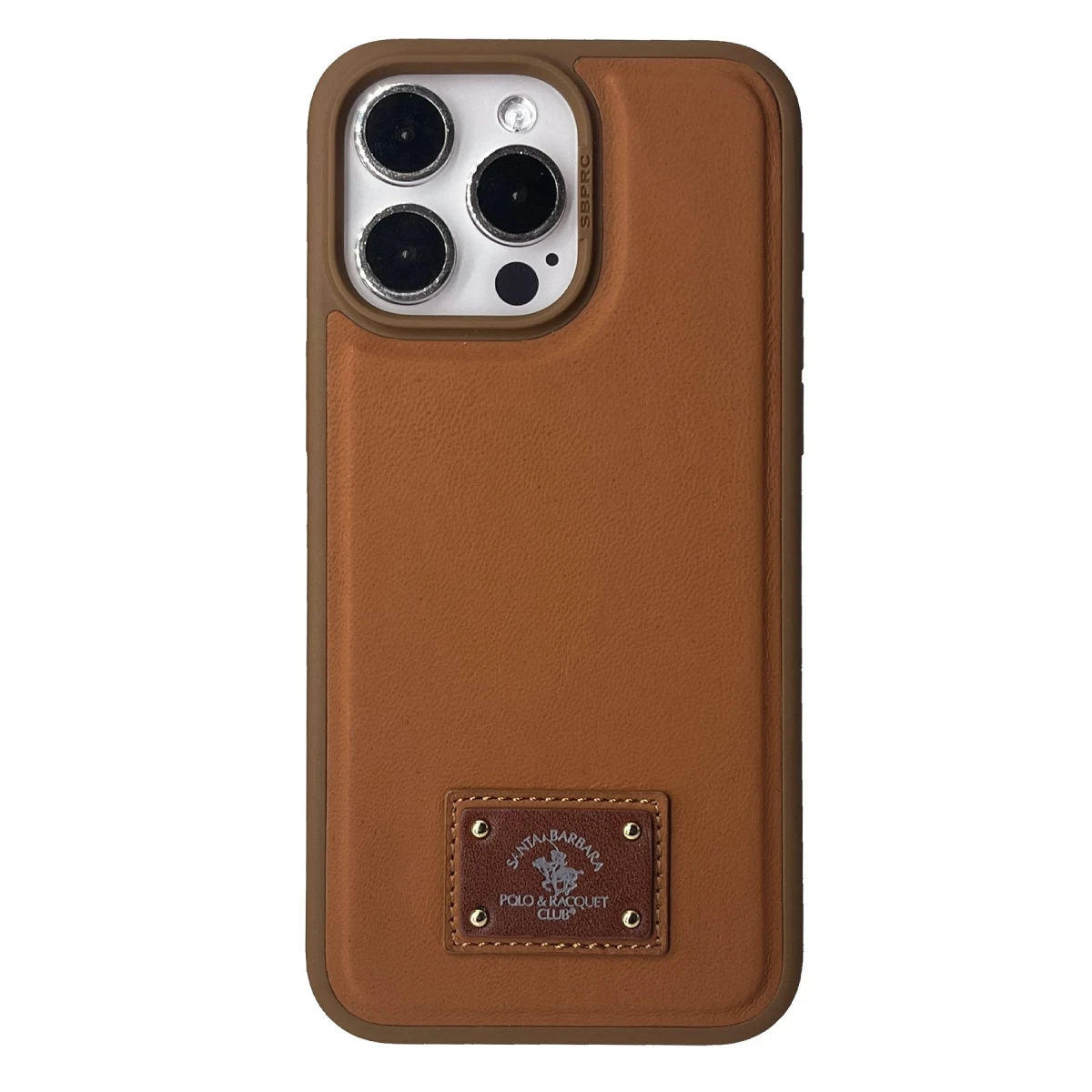 Santa Barbara Polo Racquet Club Apple iPhone 15 Pro Gilbert Kapak - Kahverengi