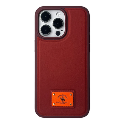 Santa Barbara Polo Racquet Club Apple iPhone 15 Pro Gilbert Kapak - Kırmızı