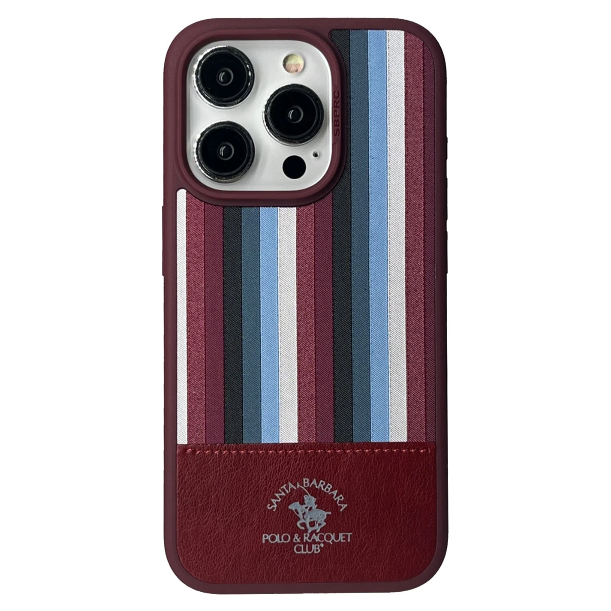 Santa Barbara Polo Racquet Club Apple iPhone 15 Pro Isaac Kapak - Kırmızı
