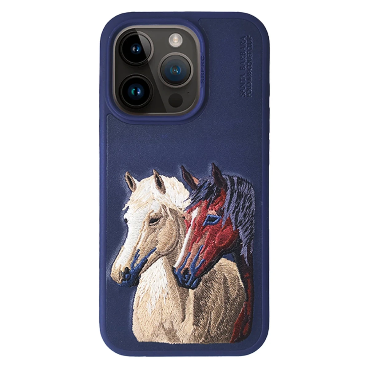 Santa Barbara Polo Racquet Club Apple iPhone 15 Pro Isidore Kapak - Lacivert