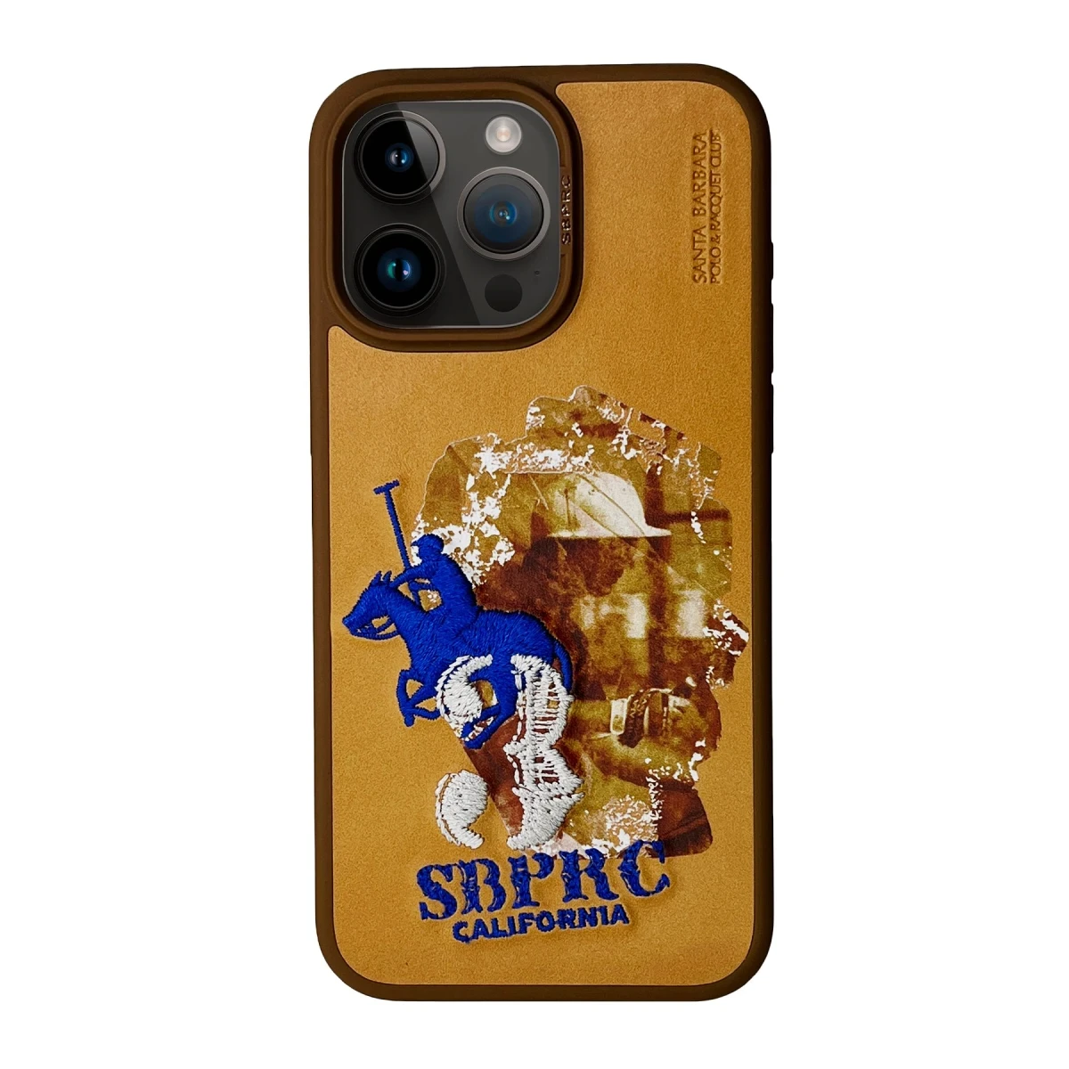 Santa Barbara Polo Racquet Club Apple iPhone 15 Pro Marcus Kapak - Kahverengi