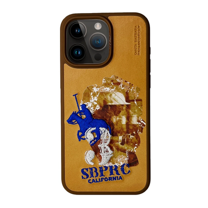 Santa Barbara Polo Racquet Club Apple iPhone 15 Pro Marcus Kapak - Kahverengi