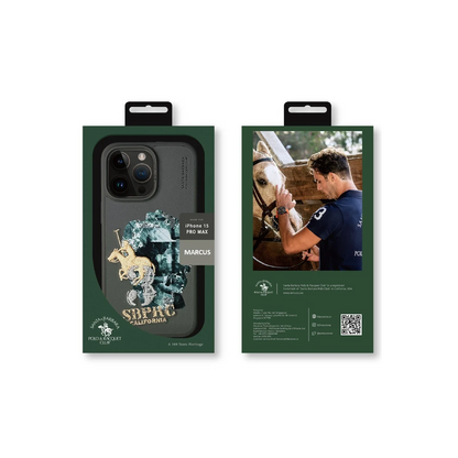 Santa Barbara Polo Racquet Club Apple iPhone 15 Pro Marcus Kapak - Siyah