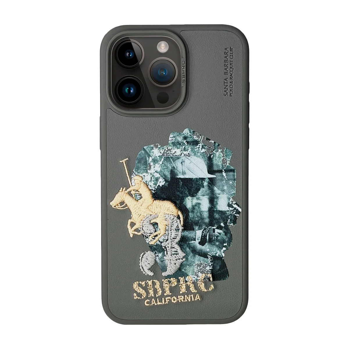 Santa Barbara Polo Racquet Club Apple iPhone 15 Pro Marcus Kapak - Titan Gri