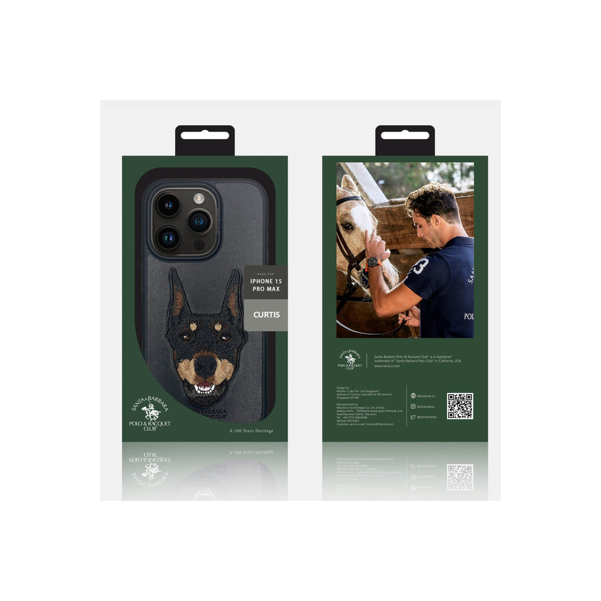 Santa Barbara Polo Racquet Club Apple iPhone 15 Pro Max Curtis Kapak