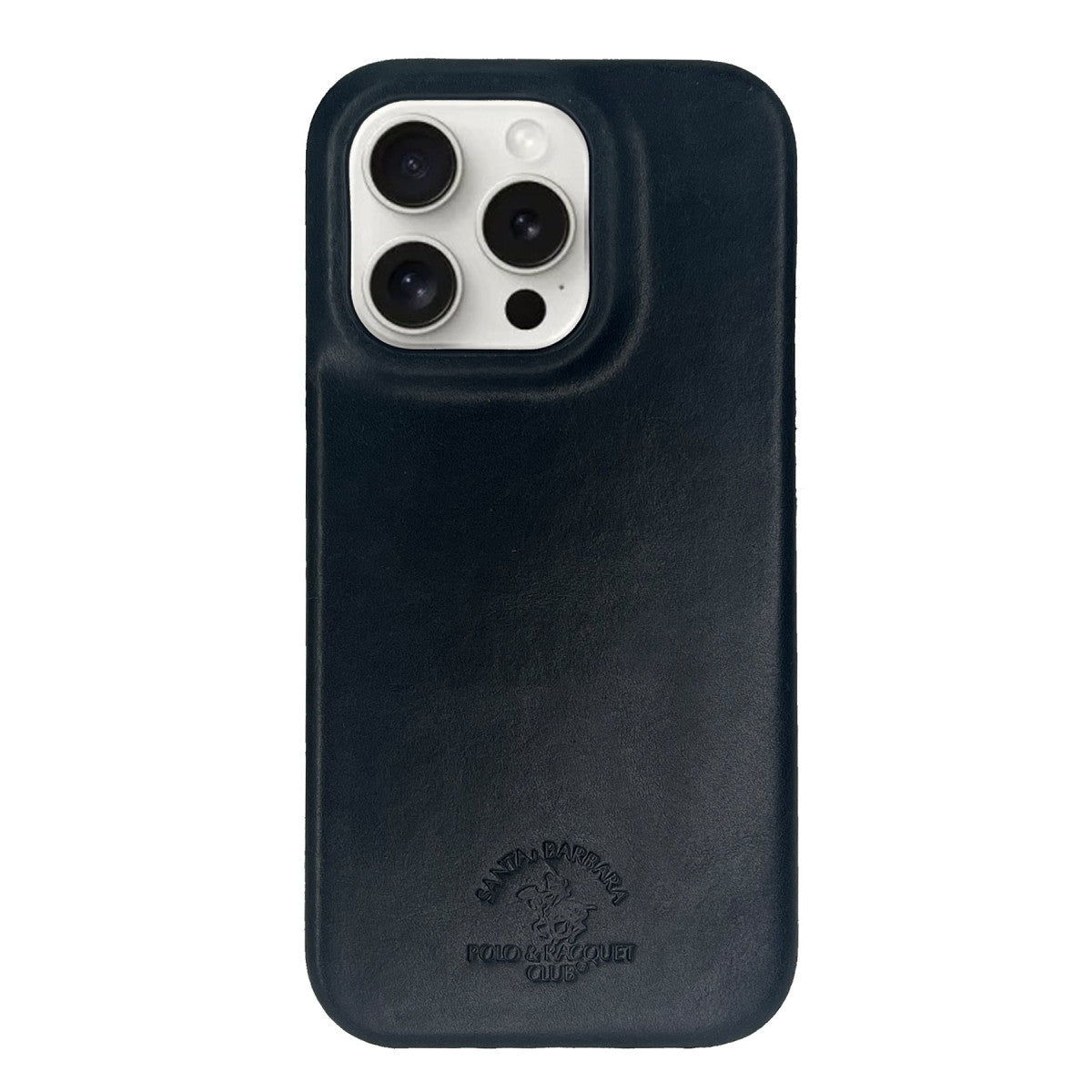 Santa Barbara Polo Racquet Club Apple iPhone 15 Pro Max Elton Genuine Magsafe Deri Kapak