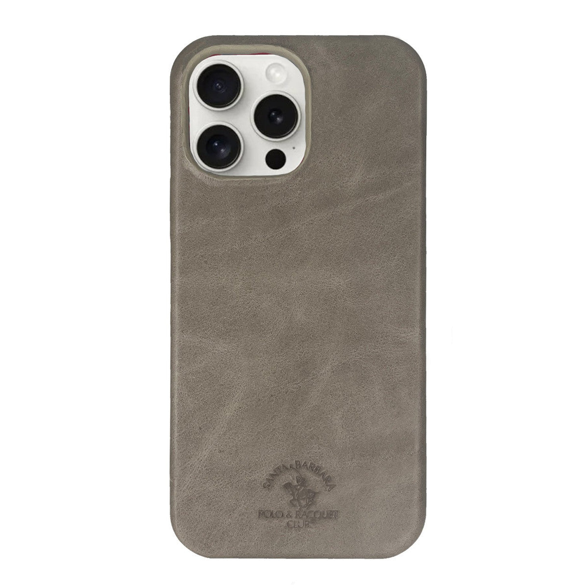 Santa Barbara Polo Racquet Club Apple iPhone 15 Pro Max Elton Genuine Magsafe Deri Kapak
