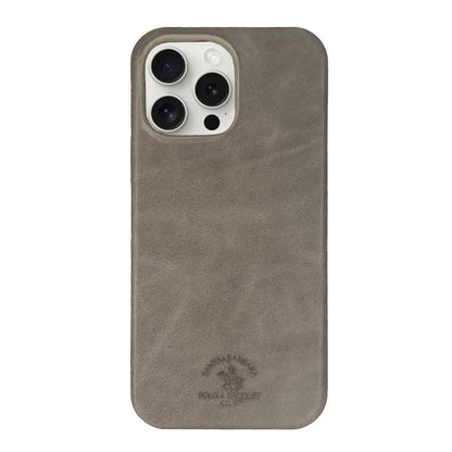Santa Barbara Polo Racquet Club Apple iPhone 15 Pro Max Elton Genuine Magsafe Deri Kapak