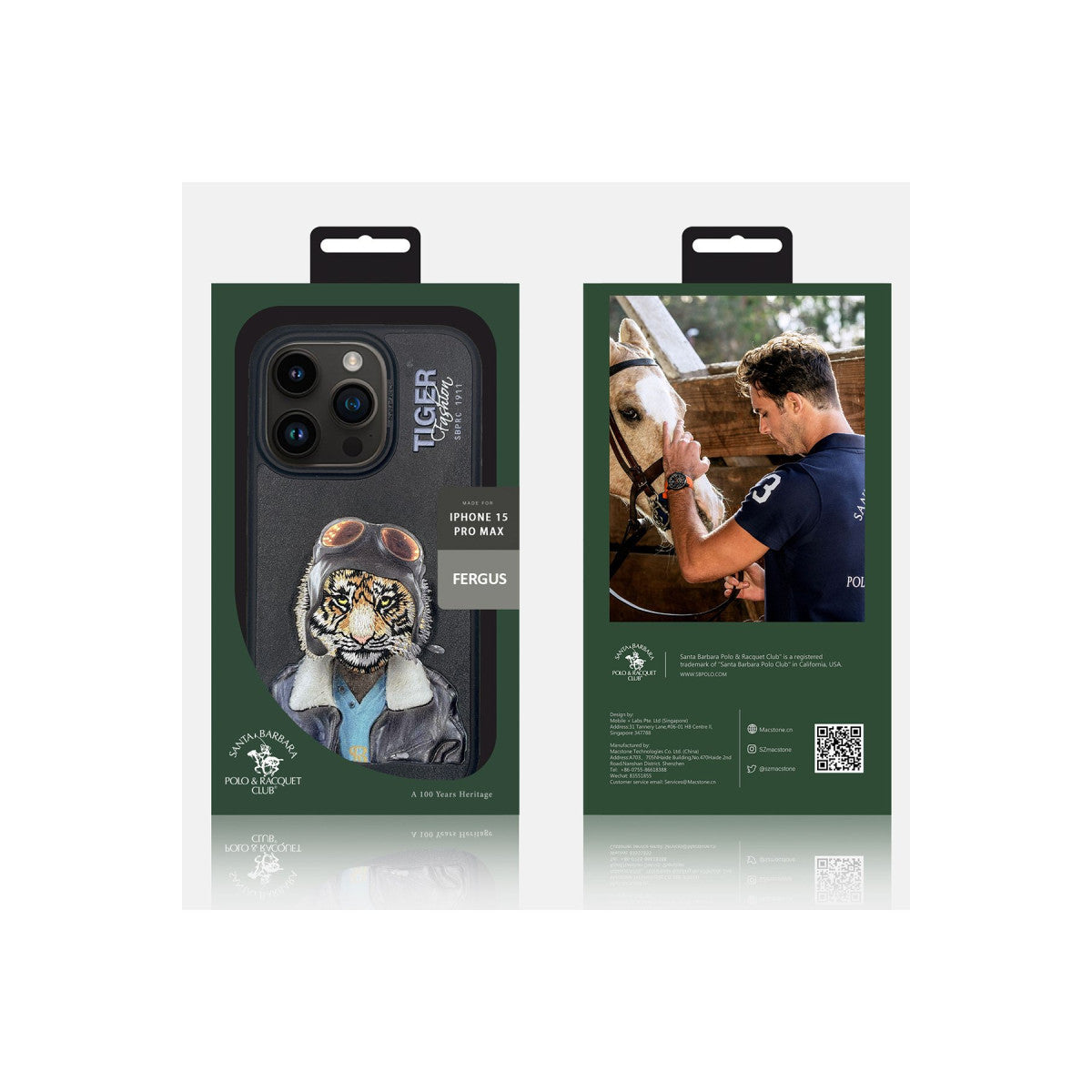 Santa Barbara Polo Racquet Club Apple iPhone 15 Pro Max Fergus Kapak