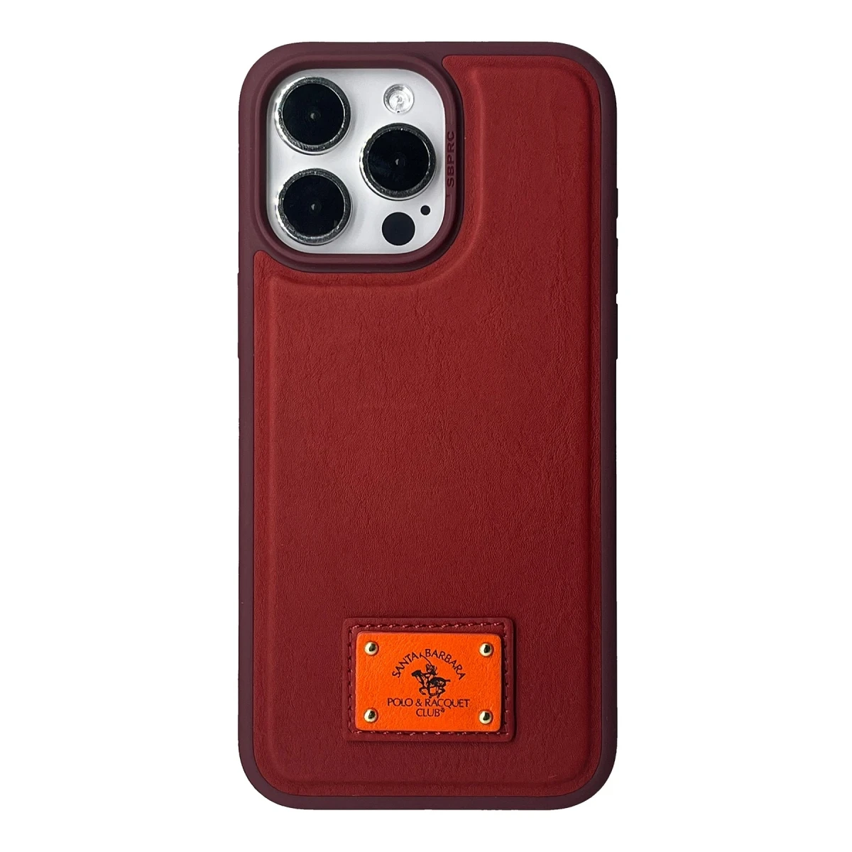 Santa Barbara Polo Racquet Club Apple iPhone 15 Pro Max Gilbert Kapak - Kırmızı