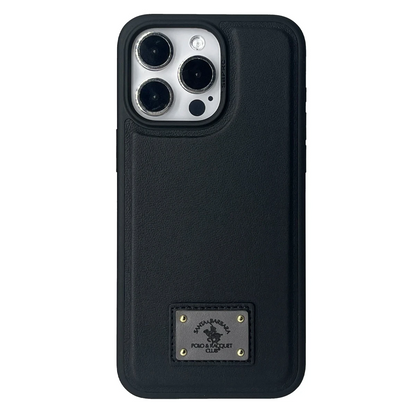 Santa Barbara Polo Racquet Club Apple iPhone 15 Pro Max Gilbert Kapak - Siyah