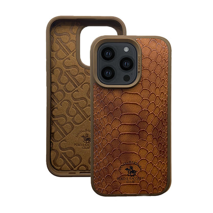 Santa Barbara Polo Racquet Club Apple iPhone 15 Pro Max Knight Deri Kapak