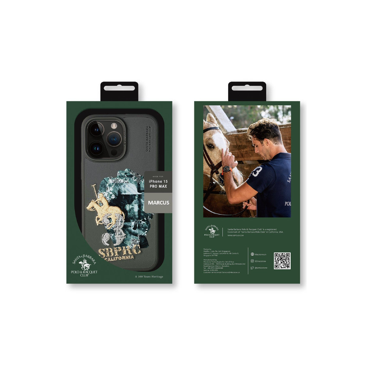 Santa Barbara Polo Racquet Club Apple iPhone 15 Pro Max Marcus Kapak