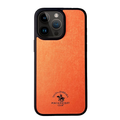 Santa Barbara Polo Racquet Club Apple iPhone 15 Pro Max Myron Magsafe Kapak - Turuncu