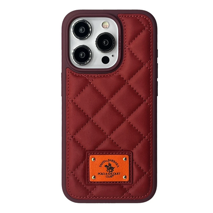 Santa Barbara Polo Racquet Club Apple iPhone 15 Pro Max Ogden Kapak - Kırmızı