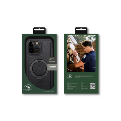 Santa Barbara Polo Racquet Club Apple iPhone 15 Pro Max Primo Magsafe Stand Kapak - Kırmızı
