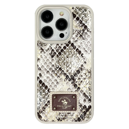 Santa Barbara Polo Racquet Club Apple iPhone 15 Pro Max Sagar Magsafe Kapak - Bej