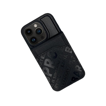 Santa Barbara Polo Racquet Club Apple iPhone 15 Pro Max Timothy Cüzdanlı Standlı Kapak - Siyah