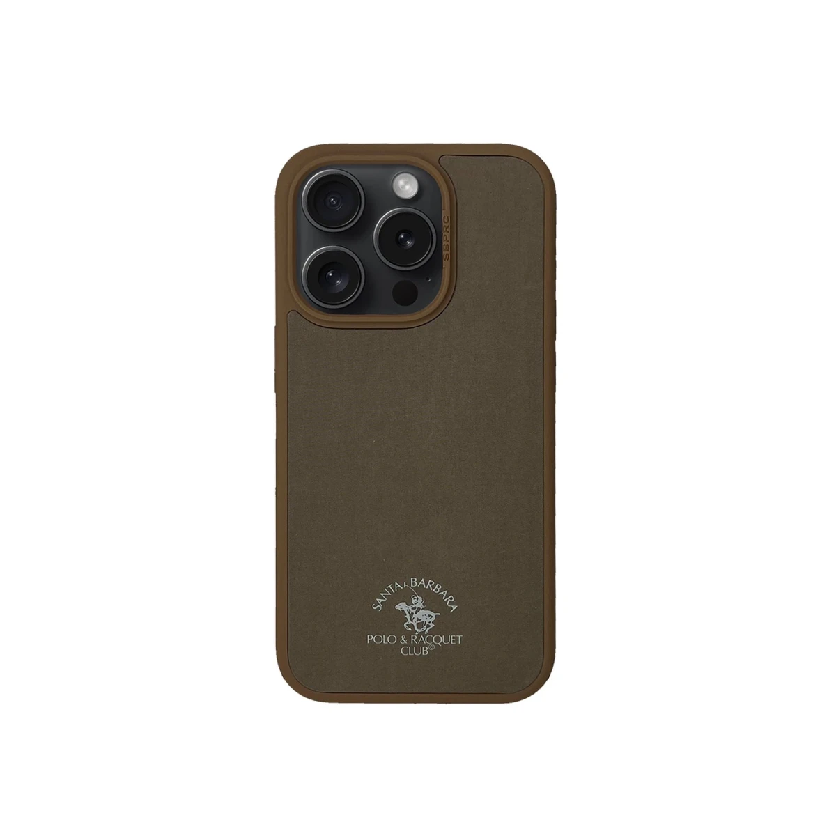 Santa Barbara Polo Racquet Club Apple iPhone 15 Pro Norton Kapak - Kahverengi