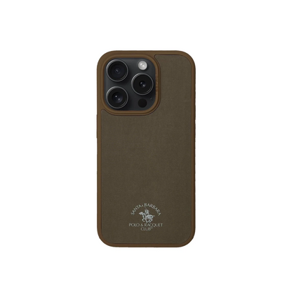 Santa Barbara Polo Racquet Club Apple iPhone 15 Pro Norton Kapak - Kahverengi