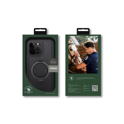 Santa Barbara Polo Racquet Club Apple iPhone 15 Pro Primo Magsafe Stand Kapak