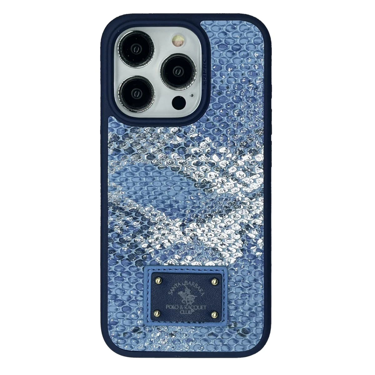 Santa Barbara Polo Racquet Club Apple iPhone 15 Pro Sagar Magsafe Kapak - Lacivert