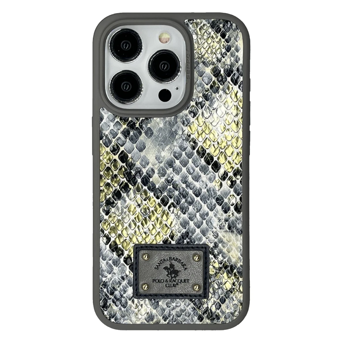 Santa Barbara Polo Racquet Club Apple iPhone 15 Pro Sagar Magsafe Kapak - Titan Gri