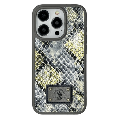 Santa Barbara Polo Racquet Club Apple iPhone 15 Pro Sagar Magsafe Kapak - Titan Gri