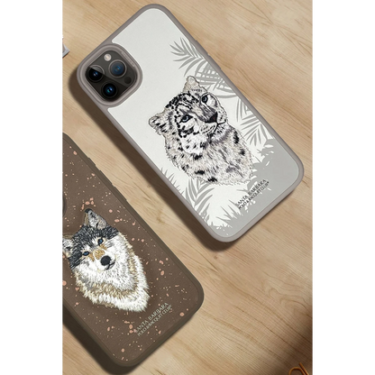 Santa Barbara Polo Racquet Club Apple iPhone 15 Pro Savanna Kapak - Snow Leopard Siyah