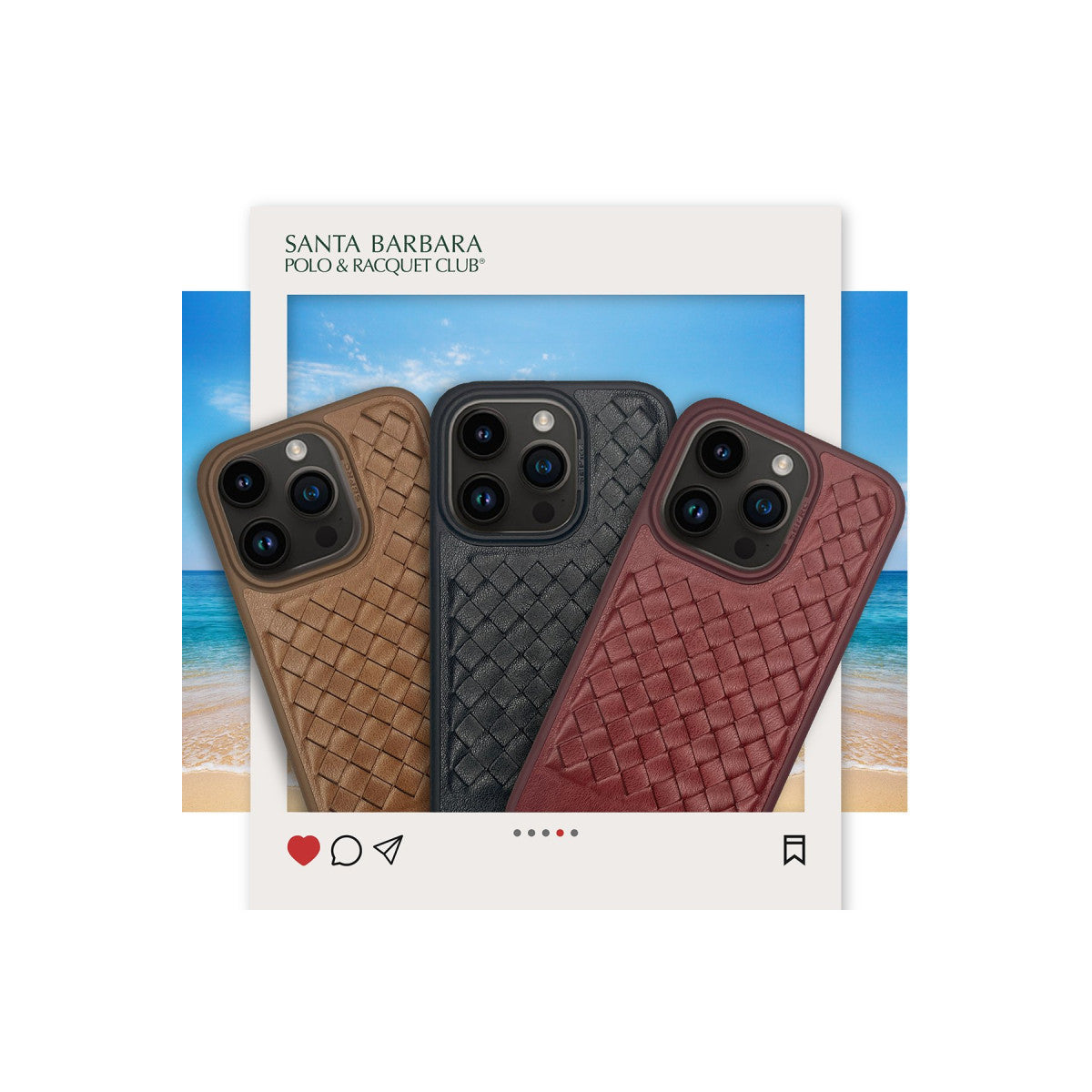 Santa Barbara Polo Racquet Club Apple iPhone 15 Ravel Deri Kapak
