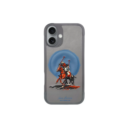 Santa Barbara Polo Racquet Club Apple iPhone 16 Aubrey Magsafe Kapak - Titan Gri