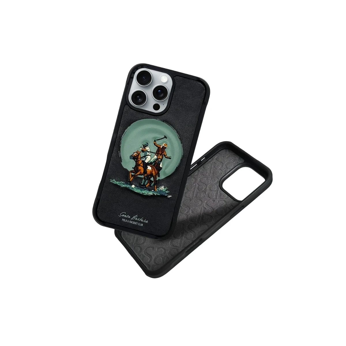 Santa Barbara Polo Racquet Club Apple iPhone 16 Aubrey Magsafe Kapak - Titan Gri