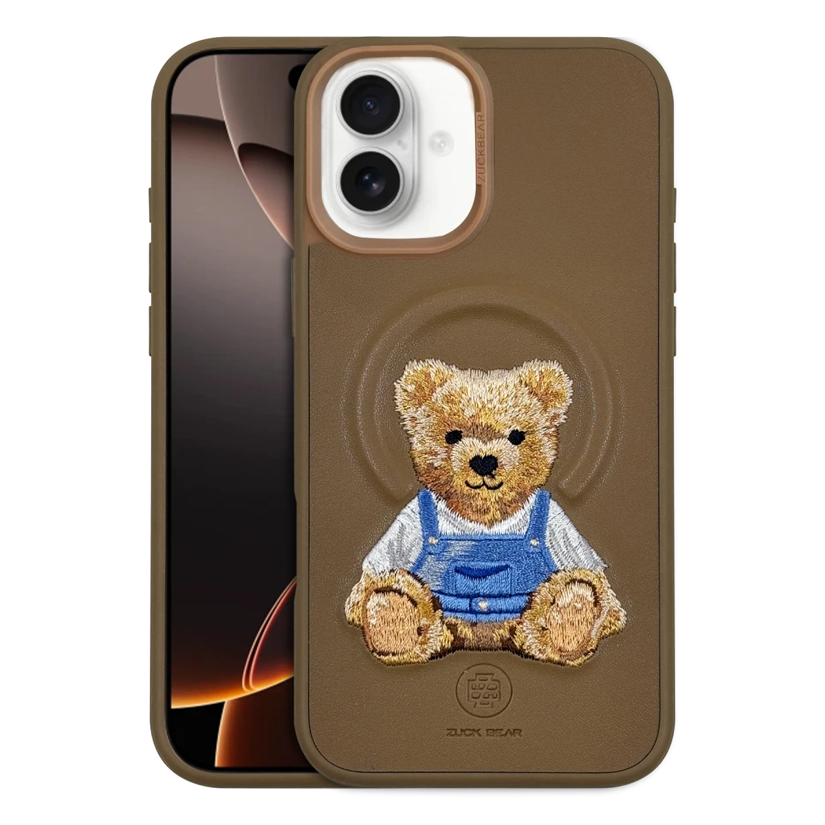 ZuckBear Apple iPhone 16 Everley Magsafe Kapak - Gold