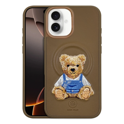 ZuckBear Apple iPhone 16 Everley Magsafe Kapak - Gold