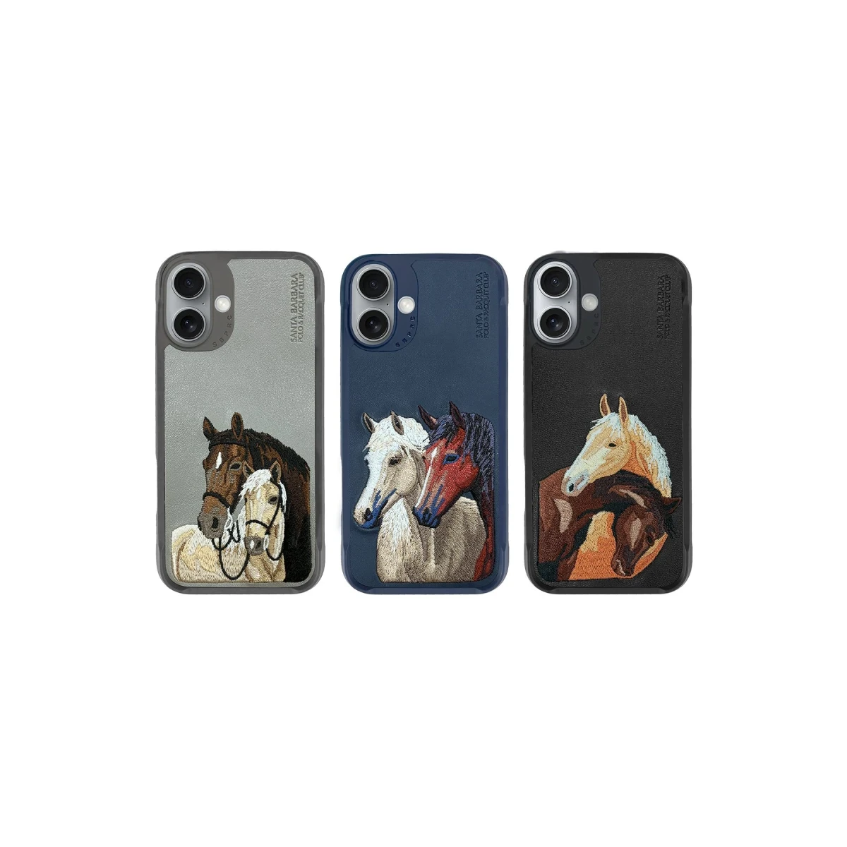 Santa Barbara Polo Racquet Club Apple iPhone 16 Isidore Kapak - Siyah