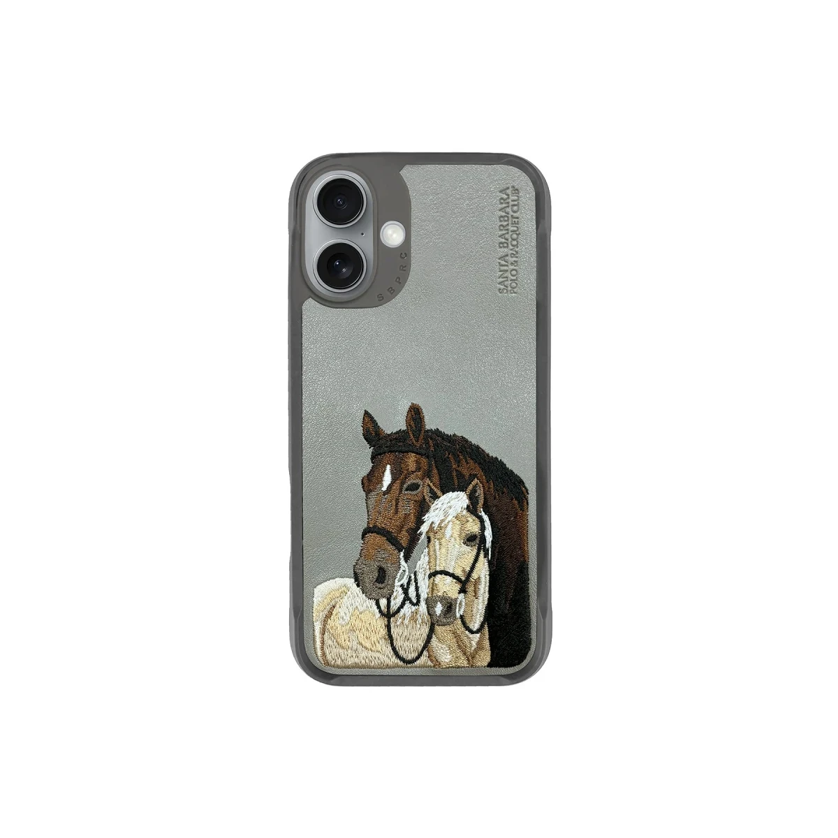 Santa Barbara Polo Racquet Club Apple iPhone 16 Isidore Kapak - Titan Gri