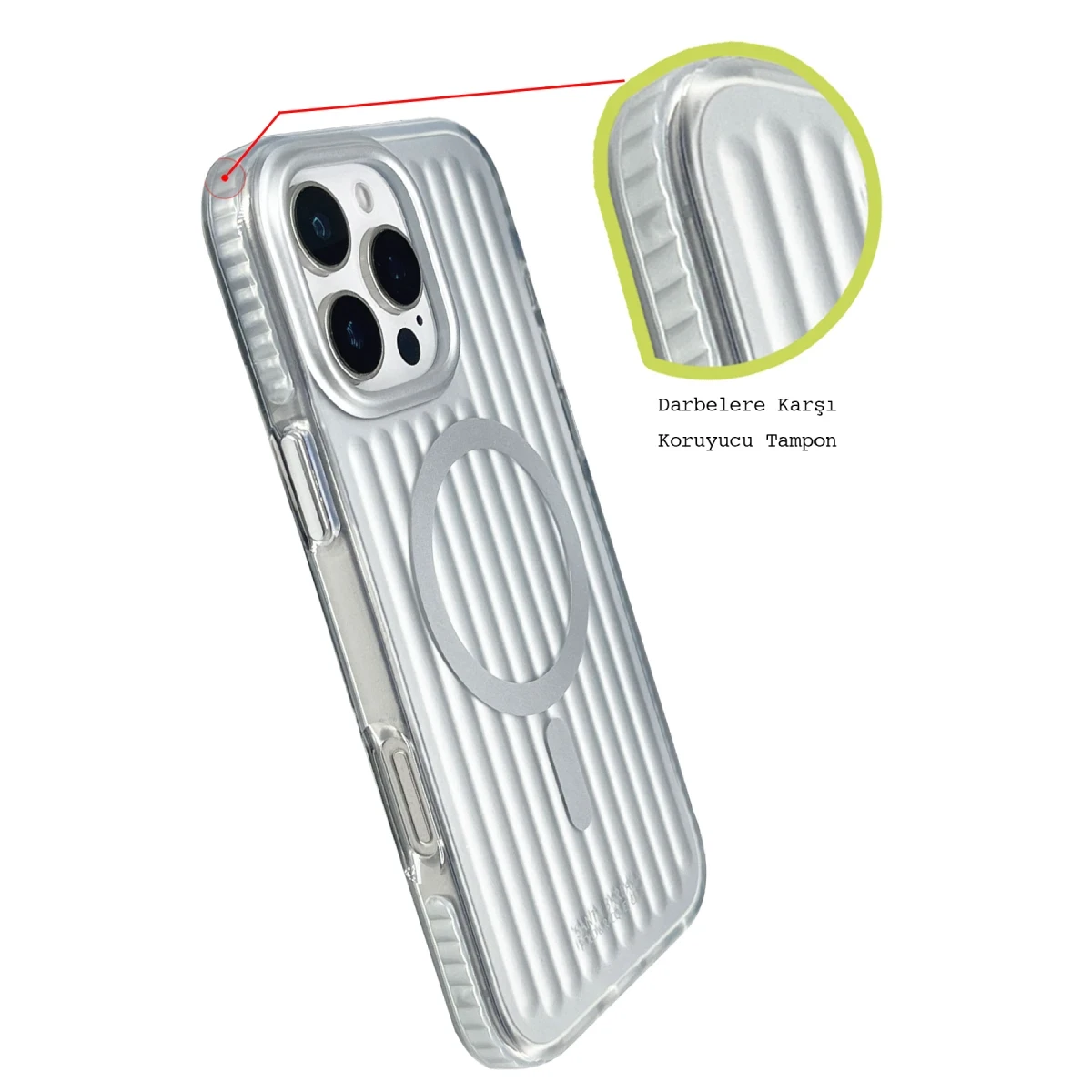 Santa Barbara Polo Racquet Club Apple iPhone 16 Jeremy Magsafe Kapak - Çöl Titanyum
