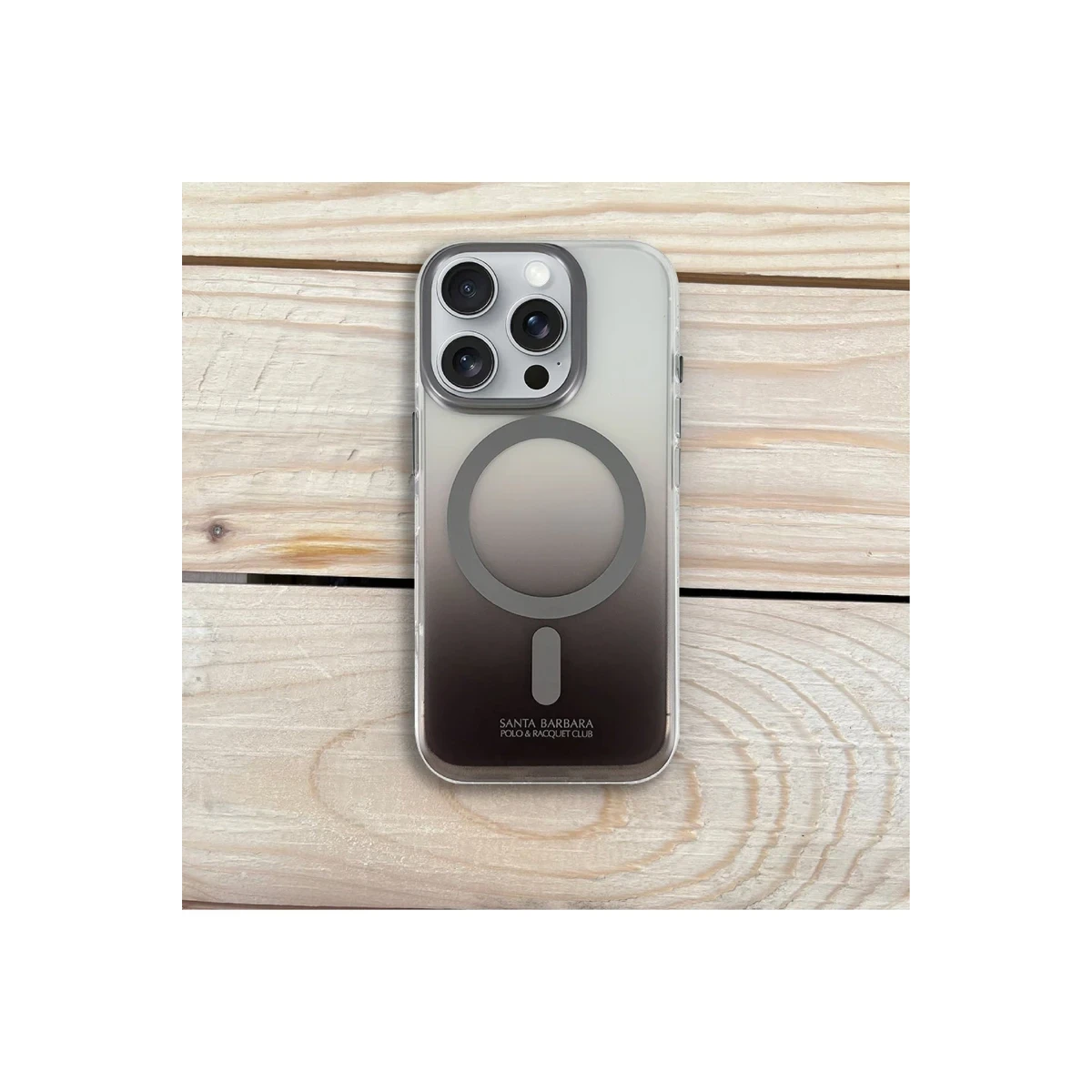 Santa Barbara Polo Racquet Club Apple iPhone 16 Plus Augus Magsafe Kapak - Rose Gold