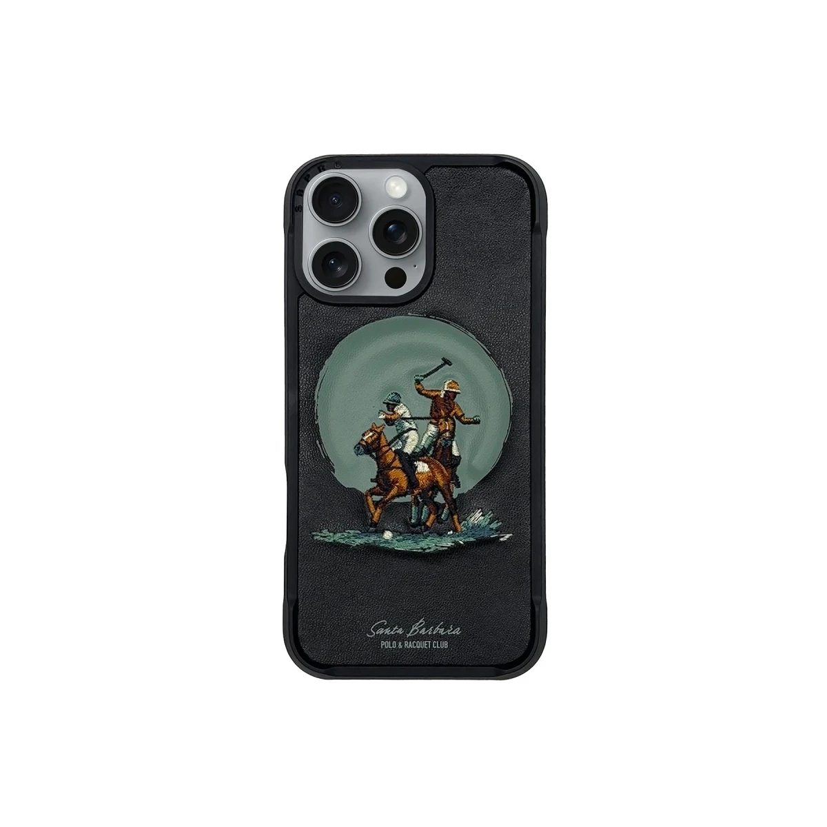 Santa Barbara Polo Racquet Club Apple iPhone 16 Pro Aubrey Magsafe Kapak - Siyah