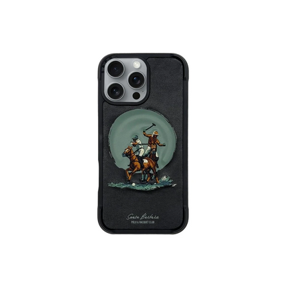 Santa Barbara Polo Racquet Club Apple iPhone 16 Pro Aubrey Magsafe Kapak - Siyah