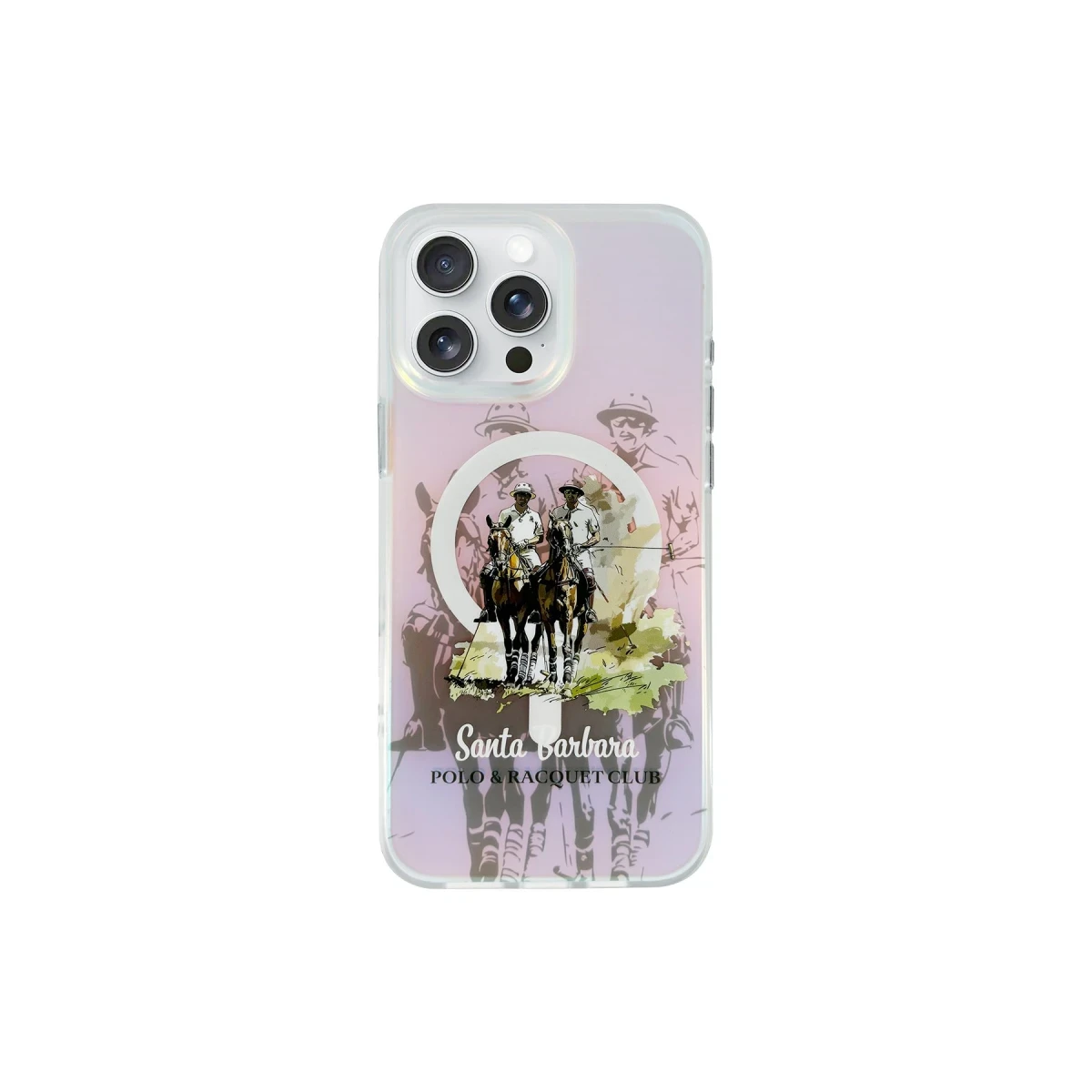 Santa Barbara Polo Racquet Club Apple iPhone 16 Pro Carter Magsafe Kapak - Player